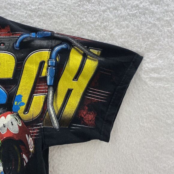 VTG M&M's Kyle Busch NASCAR Chase Authentic T Shirt Men's L All Over Print Tee - Picture 5 of 16